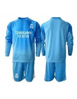 Real Madrid Keeper Hjemmedraktsett Barn 2025-26 Lange ermer (+ bukser)